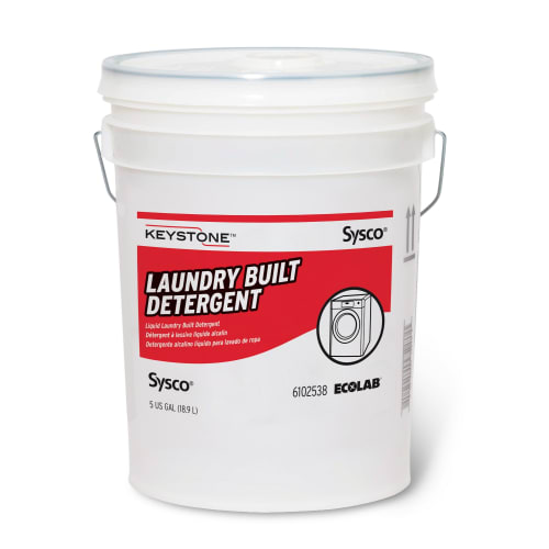 Keystone Laundry Built Detergent, 5 Gallon, #6102538